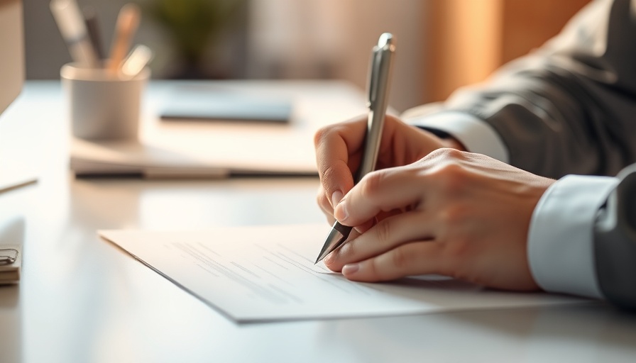 Agentic AI concept depicted by hands diligently writing on paper.
