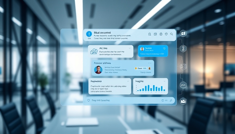 Microsoft AI Sales Chat interface displaying various sales features.