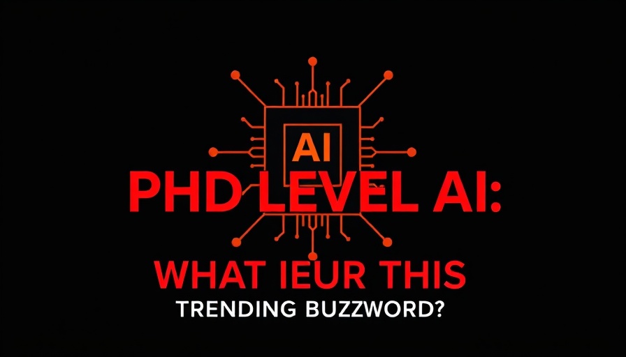 Trending AI news: minimal AI circuit graphic with text