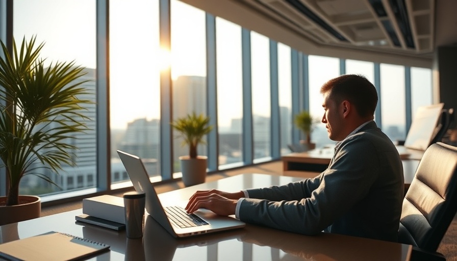 Salesforce Agentforce AI modern office scene with professionals working