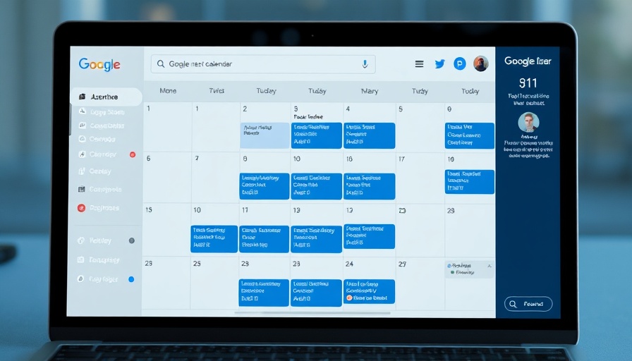 Gemini AI integrated in Google Calendar interface