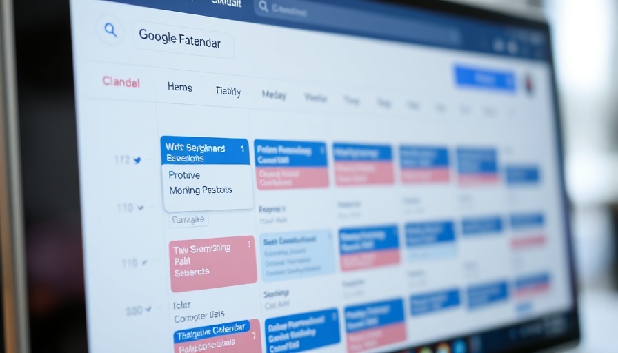 Digital Google Calendar with Gemini AI integration for event scheduling.