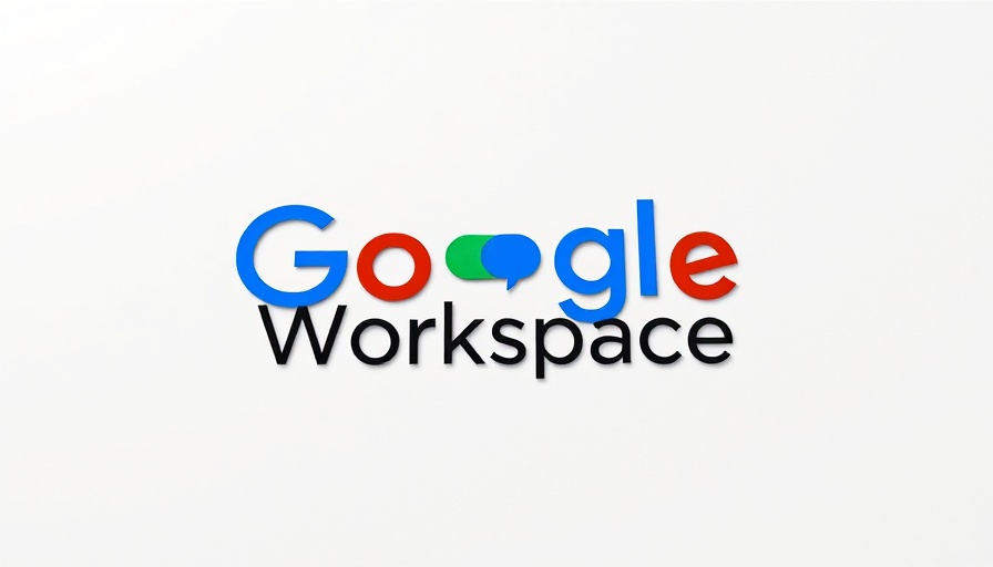 Google Workspace AI enhancements logo with app icons.