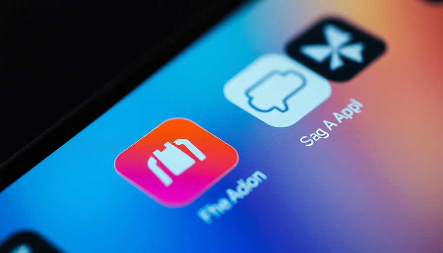 Smartphone screen with AI app icons, showcasing Anthropic AI Revenue Growth