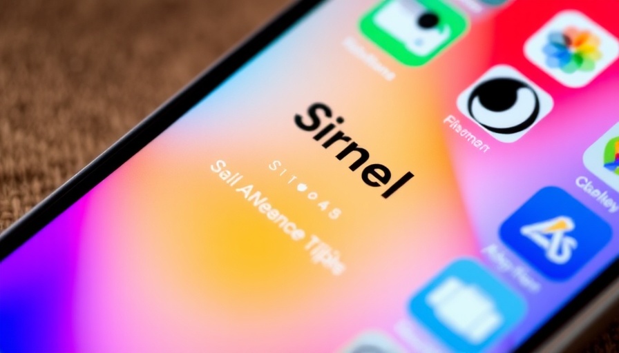 Smartphone screen showing Siri options, Siri AI upgrades delayed.