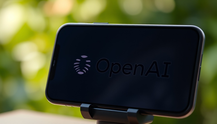 Agentic AI concept with OpenAI logo on smartphone.
