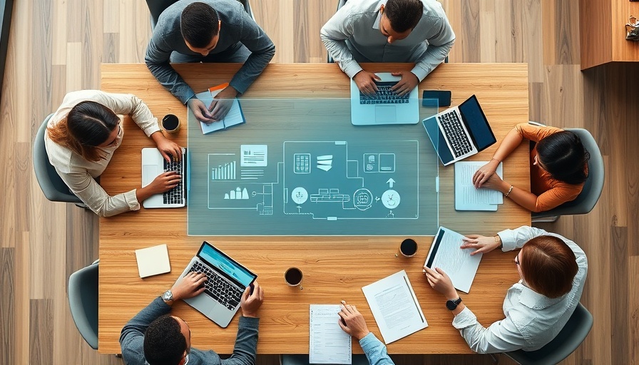AI trends transforming business in 2025 with tech-savvy professionals.