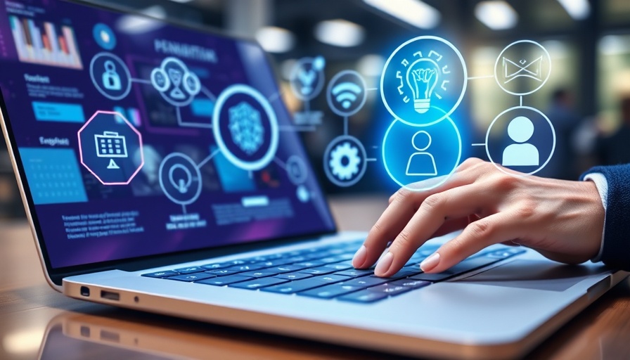 Futuristic digital interface with a focus on large language models.