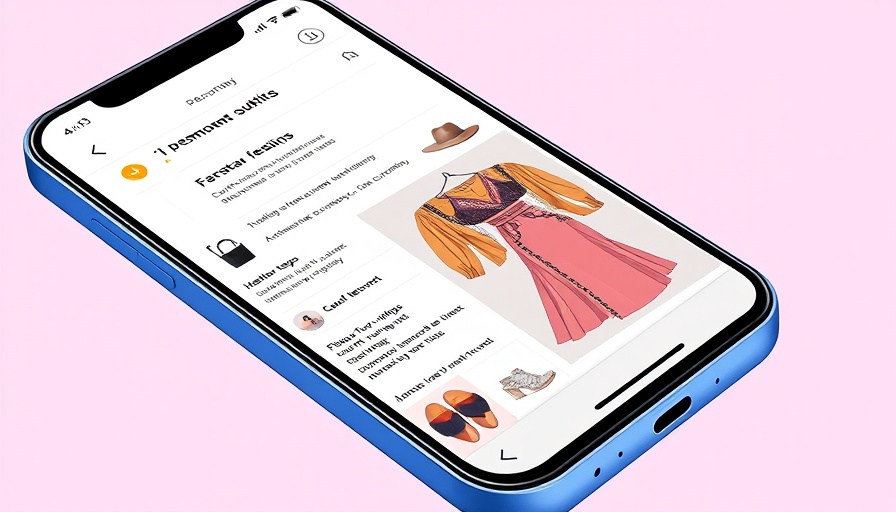 Microsoft AI shopping assistant suggesting festival outfits on a smartphone interface.