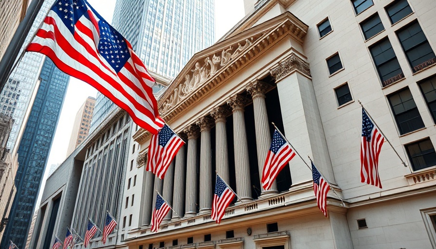 Nvidia AI Conference Stock Market Insights: New York Stock Exchange exterior.