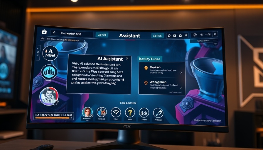 Microsoft Copilot Gaming AI interface on a strategy game screen.