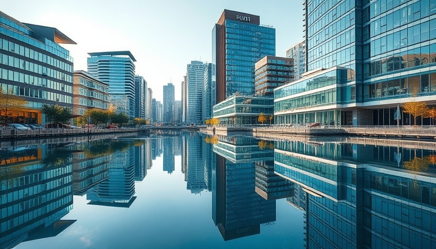 Photo demonstrating AI watermark removal on urban architecture.