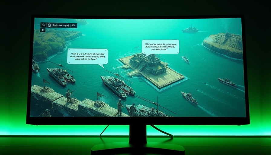 Microsoft Copilot offering gaming AI strategy during a video game battle on screen.