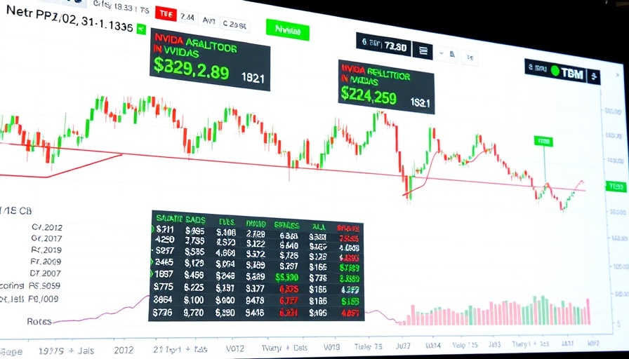 Financial chart showing Nvidia stock valuation and analyst ratings.