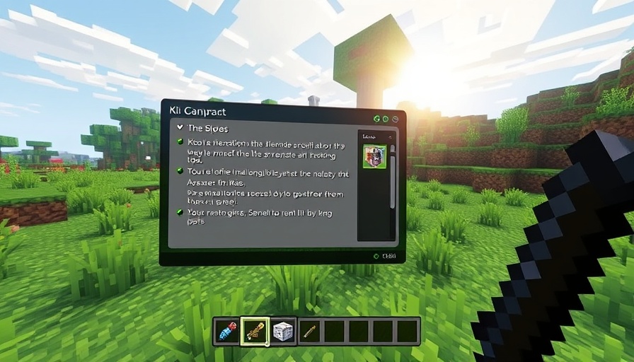 Minecraft with Microsoft AI integration showing Xbox logo.