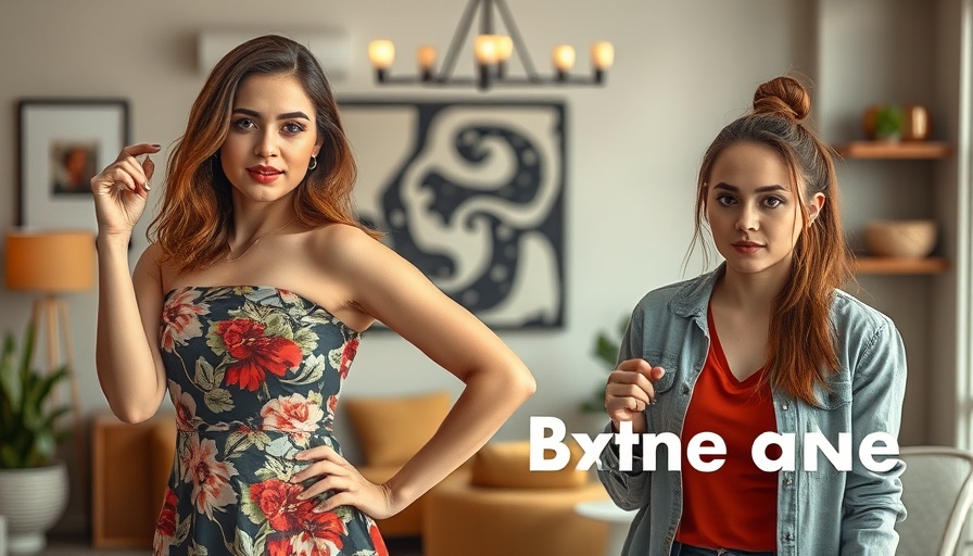Contrasting photo of two women illustrating AI trend influence.