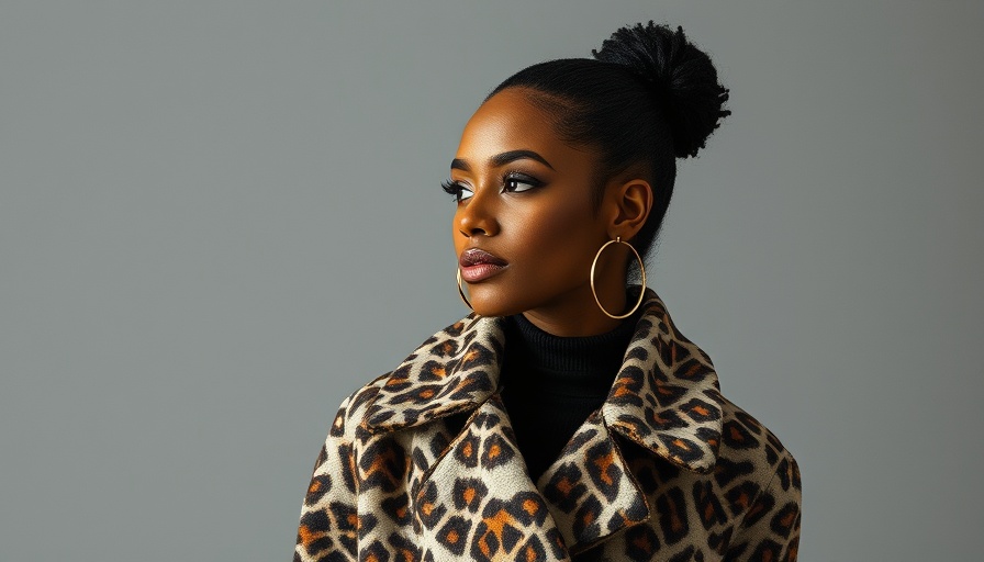 Stylish woman in detailed brown coat, thoughtful and lifelike.
