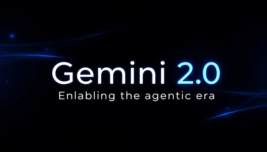 Gemini AI watermark removal design with text 'Gemini 2.0 Enabling the agentic era'.