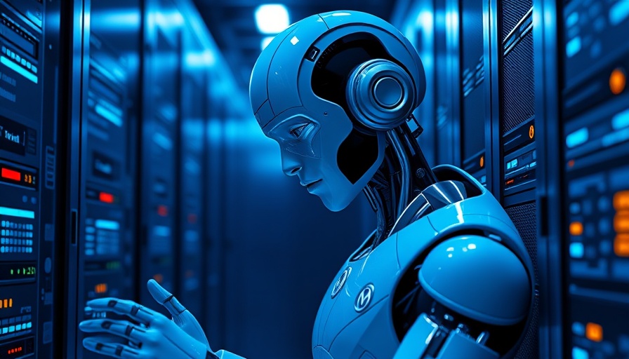 AI transforms storage management with robot managing servers