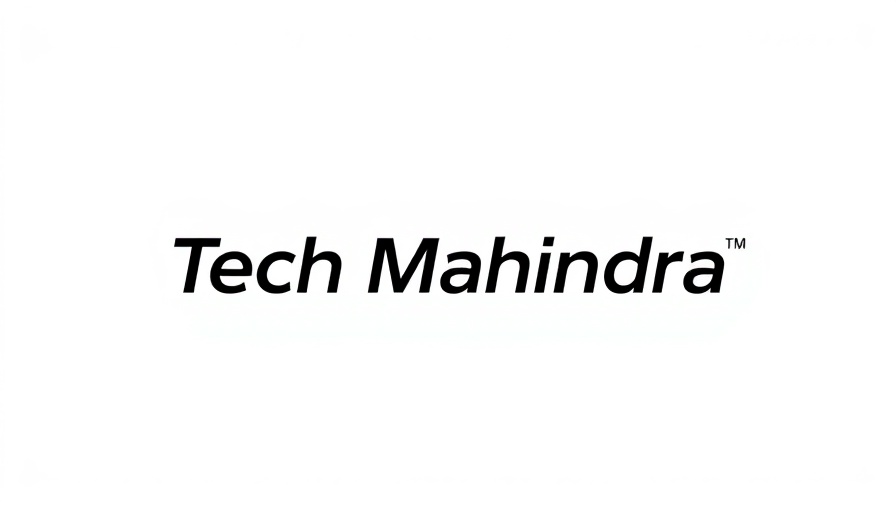 Tech Mahindra logo with agentic AI reference.