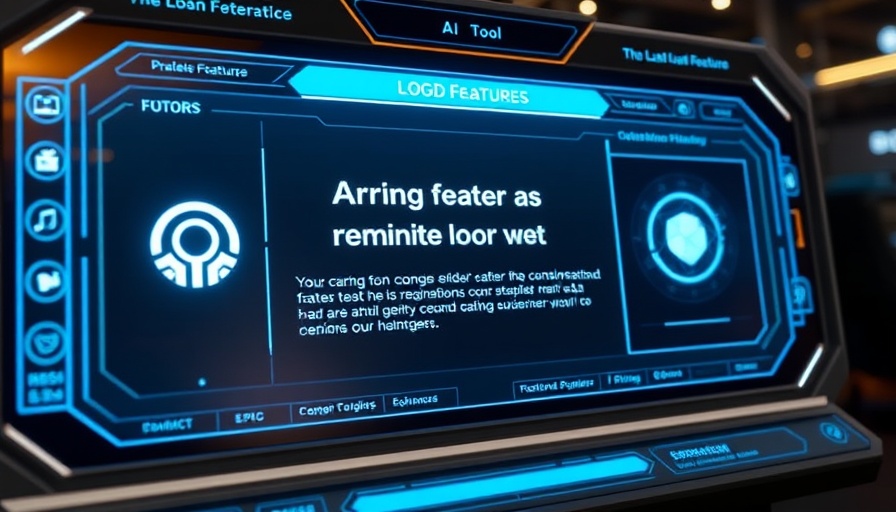 Futuristic AI tool interface for lifetime access to popular AI tools.