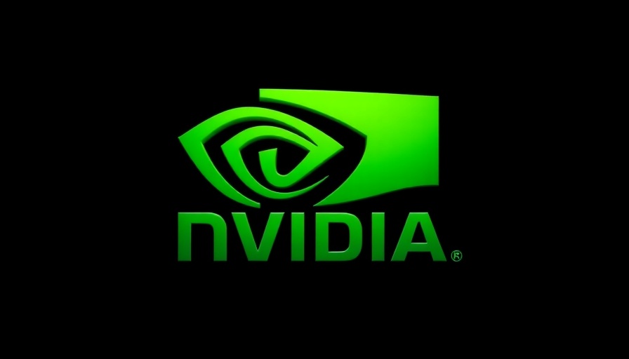 NVIDIA logo with eye design on black background, agentic ai theme.