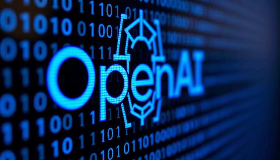 Close-up of OpenAI logo with binary code backdrop demonstrating OpenAI o1-pro pricing.