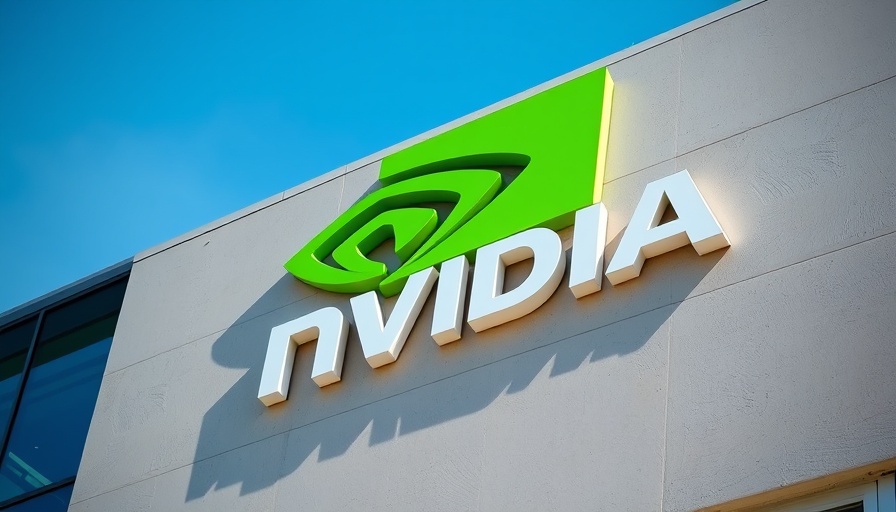 Nvidia building logo close-up on sunny day, Nvidia Stock Surge