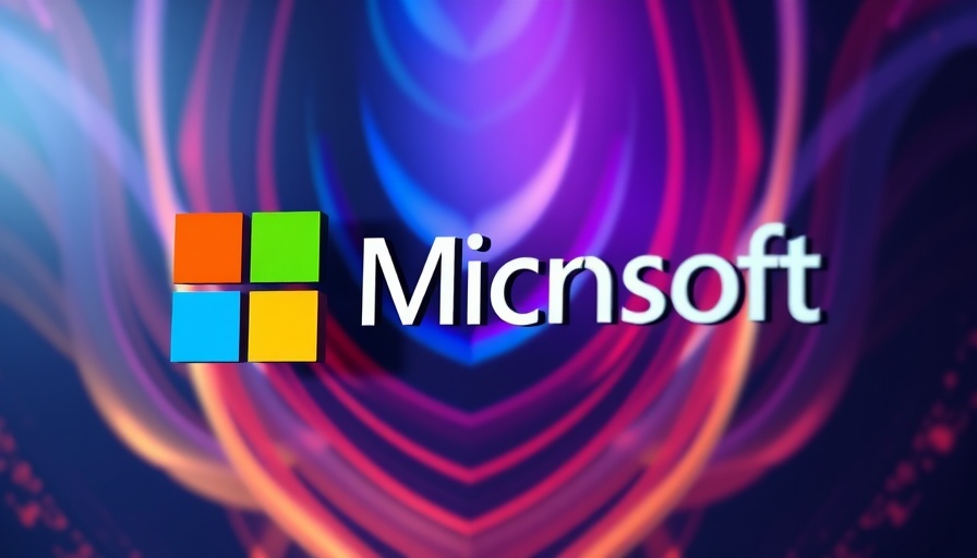 Microsoft AI integration represented by colorful logo design.