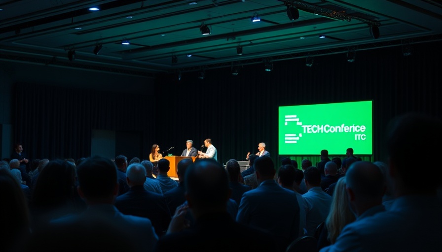 Industry experts discuss quantum computing at a major tech conference.