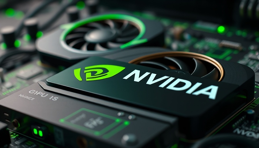 Nvidia GPUs on tech circuit board, tech stocks to buy during pullback.