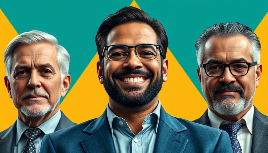 Collage of three individuals symbolizing OpenAI and Meta alliance with Reliance.