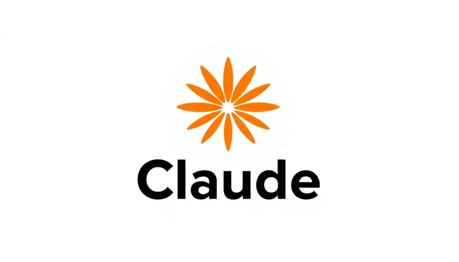 Claude AI modern minimalist logo design with starburst.