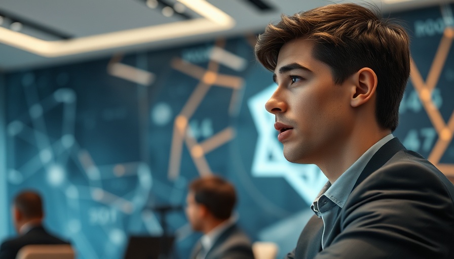 AI expert at conference with 'perplexity' logo, Comet Browser AI agents
