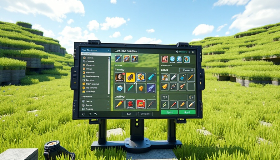 Microsoft Copilot for Gaming interface in voxel-based world, showcasing crafting guidance.