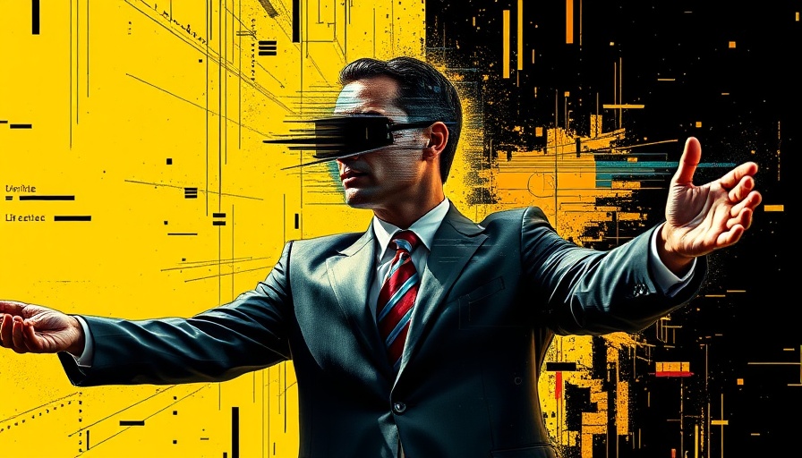 Abstract depiction of total control over AI agents, glitch art face.