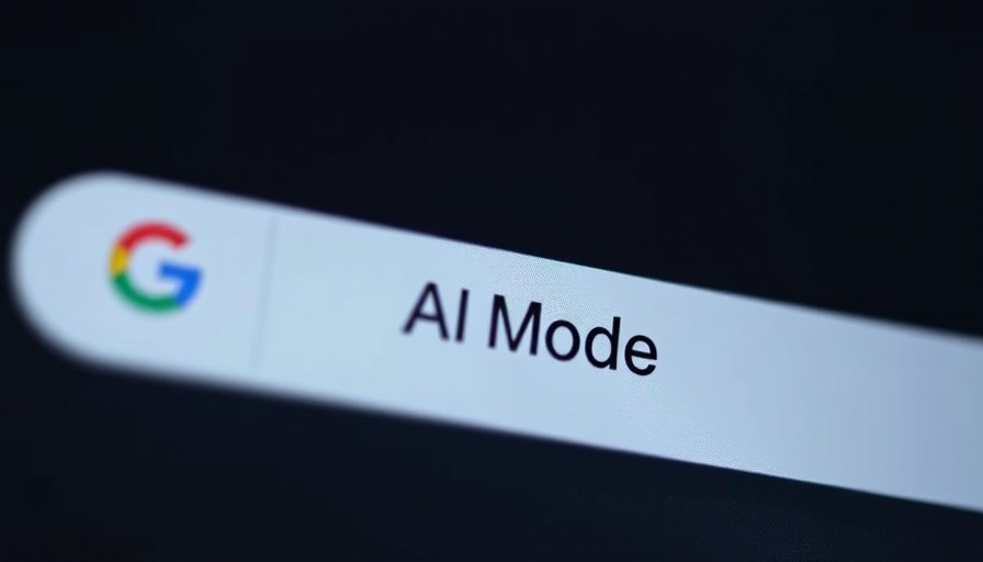 Google search AI Mode access issue concept interface.