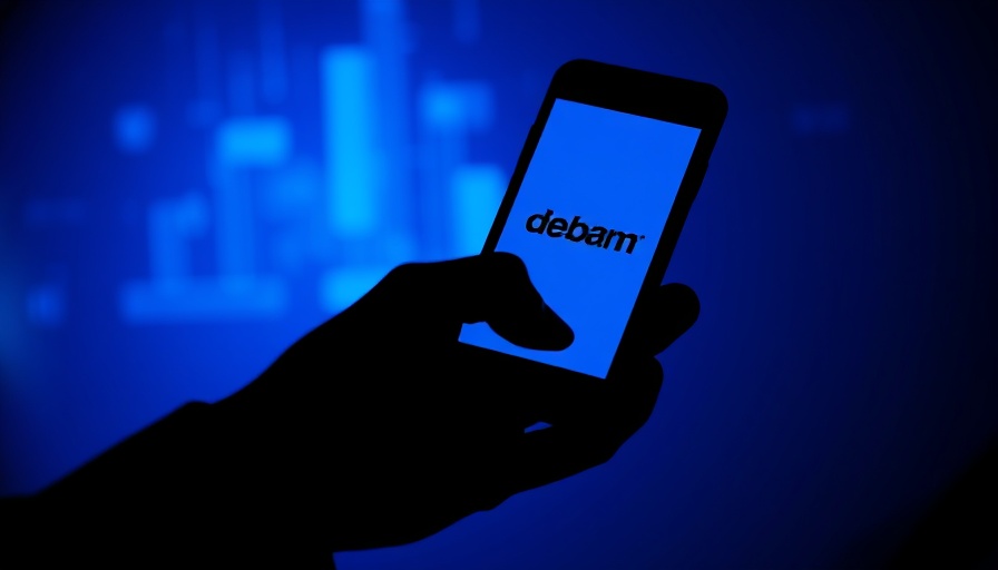 DeepSeek V3 model programming logo on phone and background.