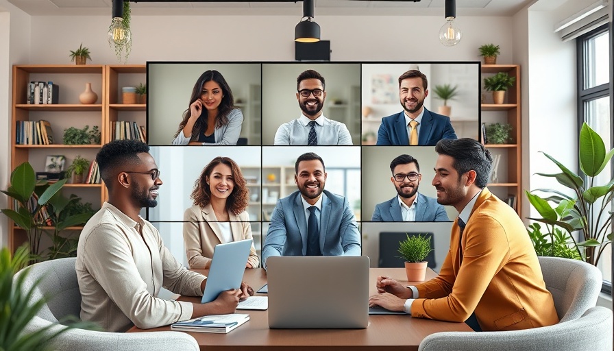 AI agents for sales efficiency: virtual meeting with professionals and AI.