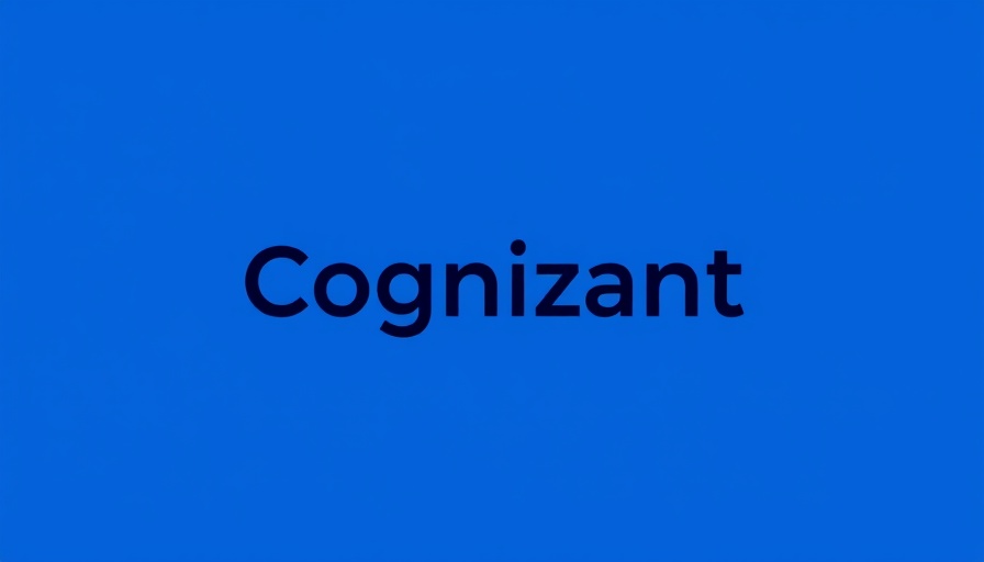 Cognizant AI logo on blue background
