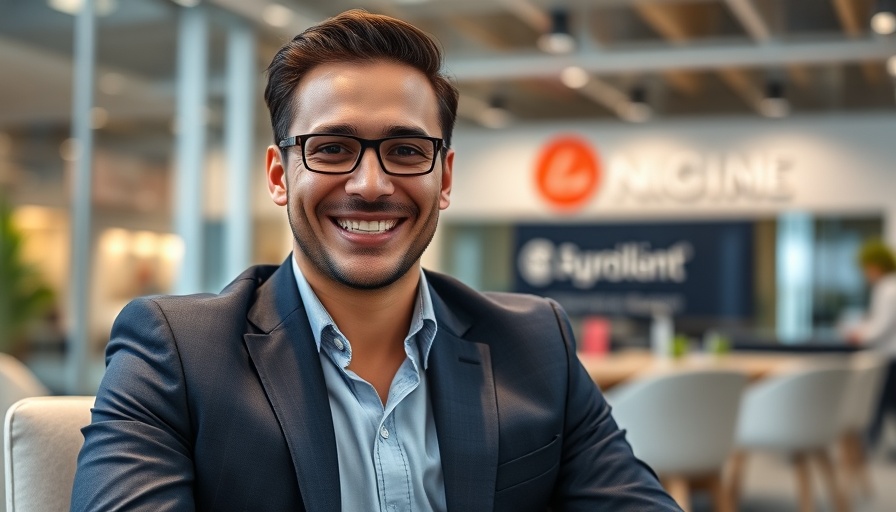 Business professional in interview setting representing agentic AI success