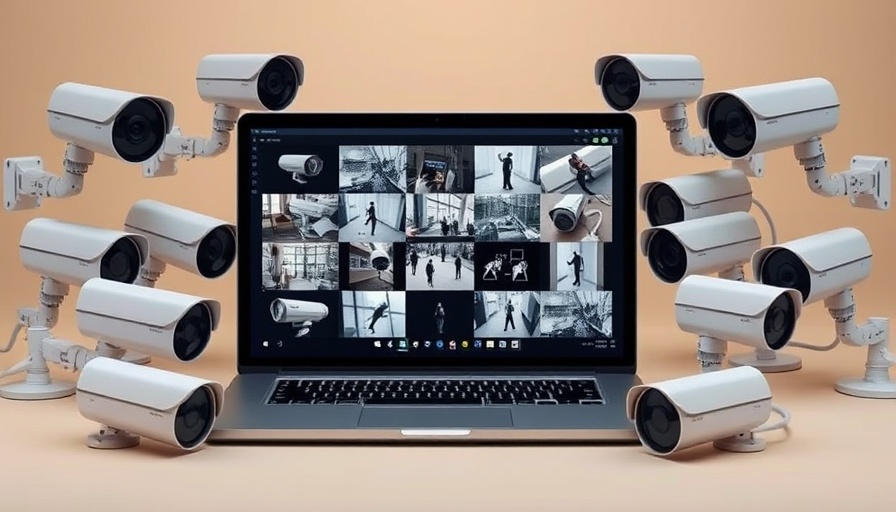 Advanced security interface with agentic AI cameras.