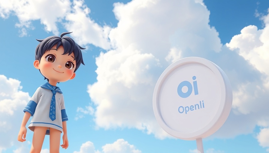 Anime character with OpenAI logo, Ghibli copyright debate.