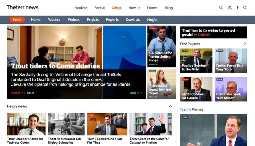 Modern Jewish news website with articles and features.