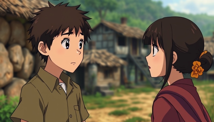 ChatGPT down for Ghibli images: Animated scene with concerned man.