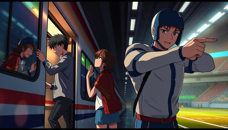 Anime-inspired scenes of train farewell and shooting athlete, ChatGPT Ghibli art generator privacy.