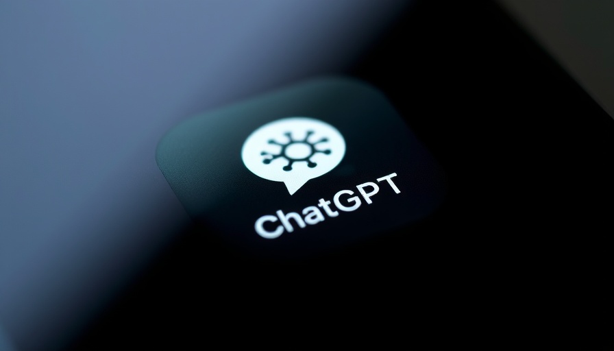 OpenAI image generator ChatGPT app icon on screen