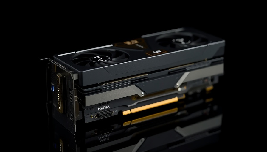 Sleek Nvidia GPU stack demonstrating technology used for Nvidia AI Enterprise costs.