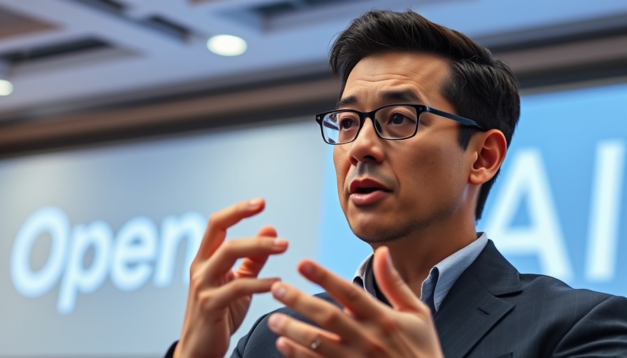AI investor faith illustrated by an engaged businessperson presenting.
