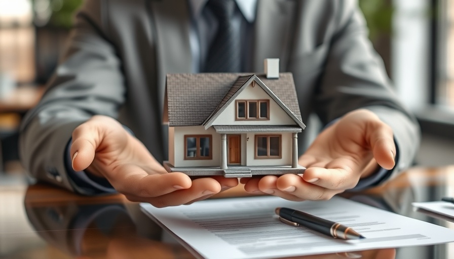 Real estate negotiation with house model over contract, Spot a Bad Real Estate Deal concept.